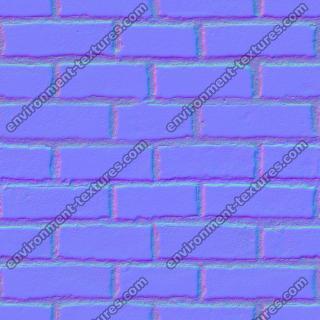 Seamless Textures of Wall Bricks + Normal & Bump Mapping